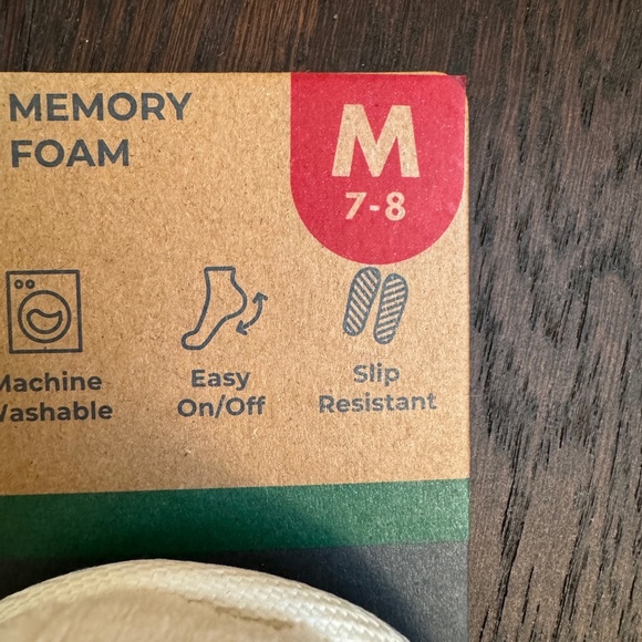 Dluxe by Dearfoams Women’s Be Mine Slide Slippers Ivory - Size M (7-8) - Picture 5 of 6